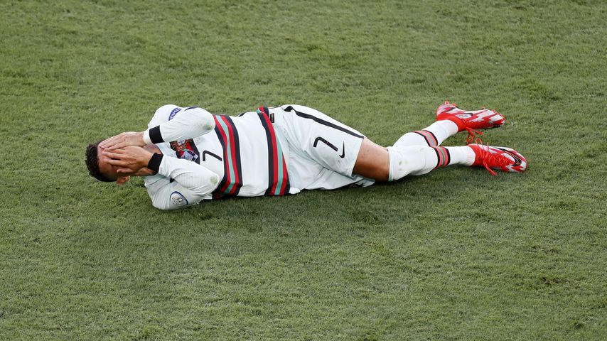 Cristiano Ronaldo beim EM-Achtelfinale in Sevilla im Juni 2021
