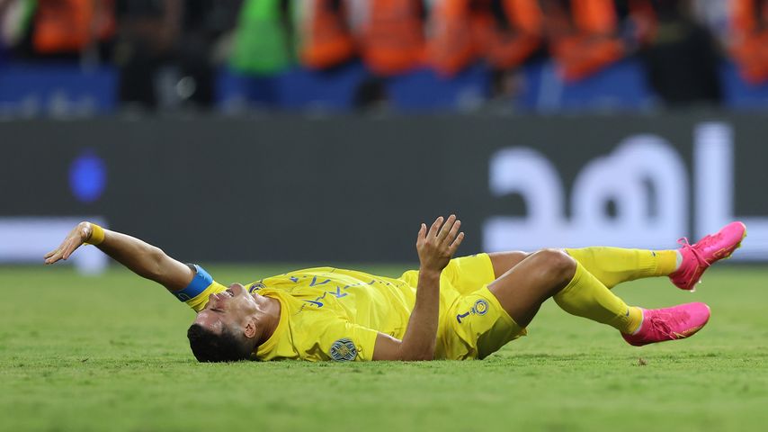 Cristiano Ronaldo beim Finale des Arab Club Champions Cup, August 2023