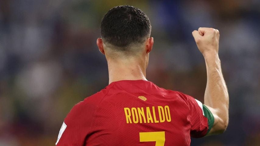 Cristiano Ronaldo beim 3:2 Sieg von Portugal gegen Ghana bei der WM 2022