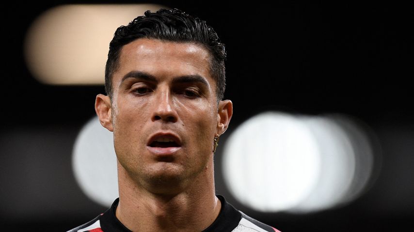 Cristiano Ronaldo während eines Spiels für seinen Ex-Klub Manchester United