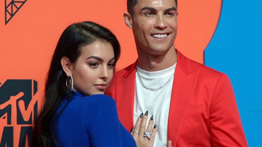 Cristiano Ronaldo und Georgina Rodríguez bei den MTV EMAs in Sevilla im November 2019
