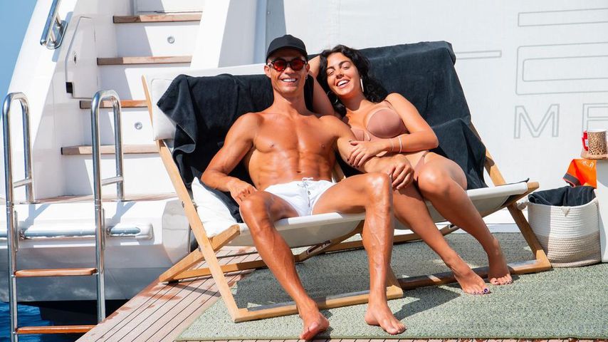 Cristiano Ronaldo und Georgina Rodríguez im Juli 2021