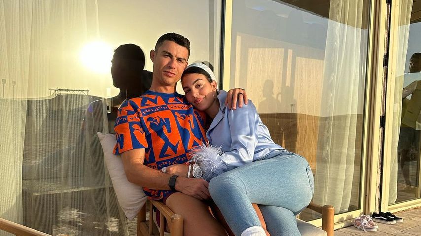 Cristiano Ronaldo und seine Georgina turteln in Saint-Tropez