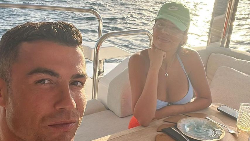 Cristiano Ronaldo und Georgina Rodriguez im Juli 2023