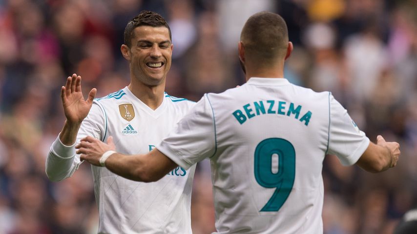 Cristiano Ronaldo und Karim Benzema, November 2017