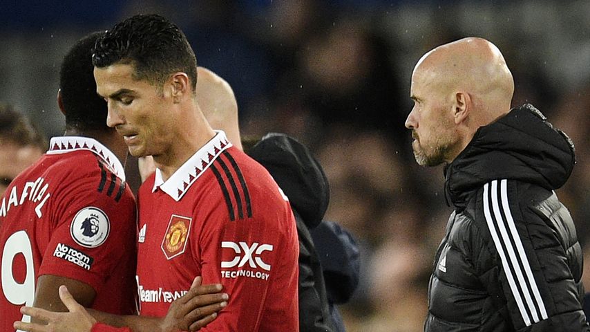 Cristiano Ronaldo und sein Ex-Coach Erik ten Hag
