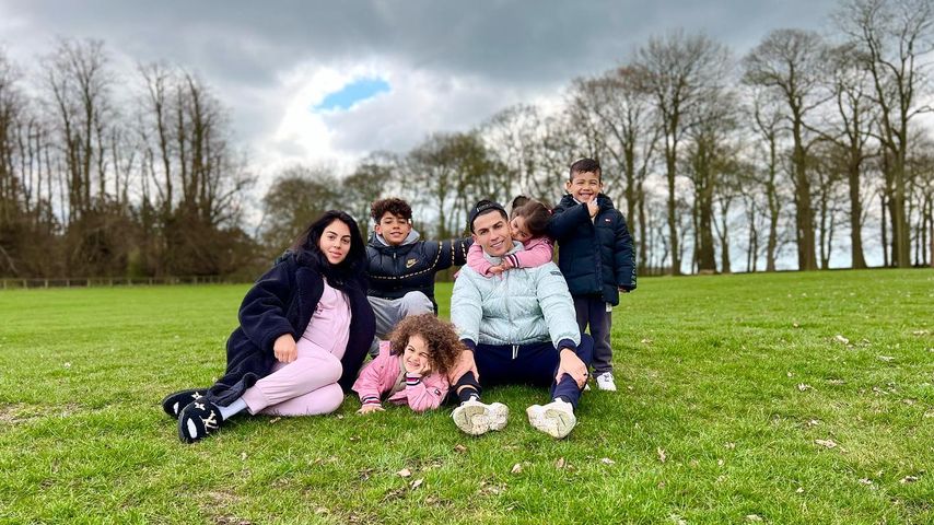 Ach, wie süß: Cristiano Ronaldo teilt neues Familienfoto