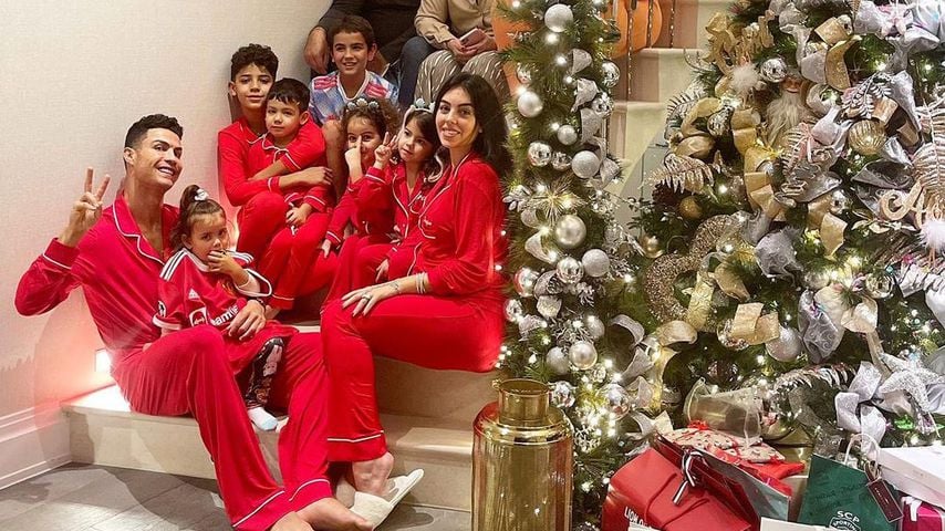 Volles Haus: So pompös feiert Cristiano Ronaldo Weihnachten
