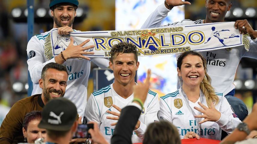 Cristiano Ronaldo und seine Schwester Katia Aveiro