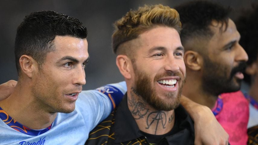 Cristiano Ronaldo und Sergio Ramos, Januar 2023