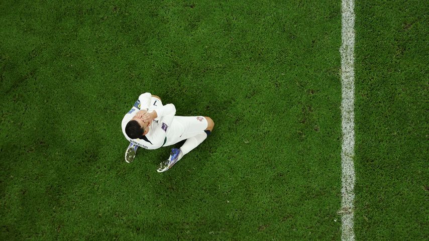 Cristiano Ronaldo beim Viertelfinale der WM 2022