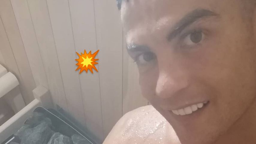 Heißes Sixpack-Selfie: Cristiano Ronaldo schwitzt in Sauna