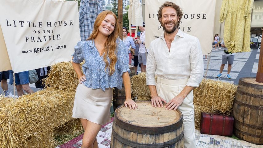 Crosby Fitzgerald und Luke Bracey bei einem "Unsere kleine Farm"-Event in Chicago