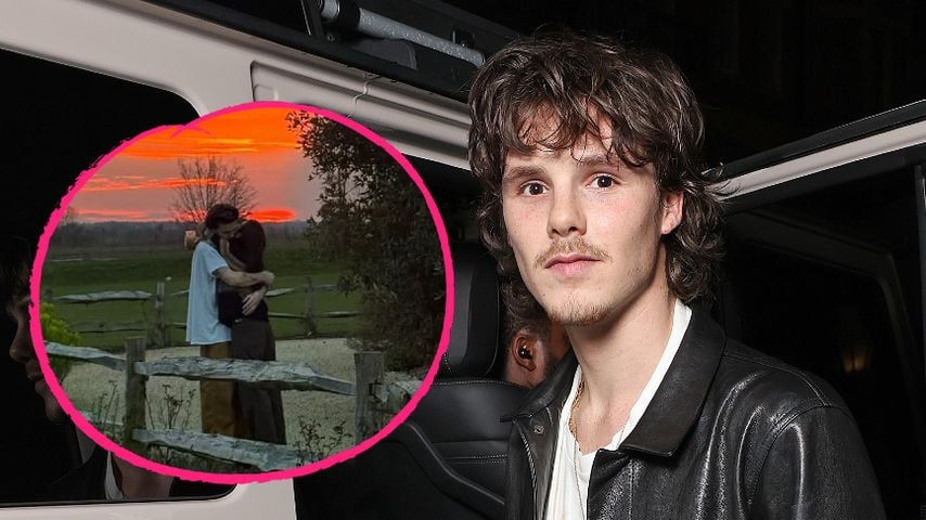 Cruz Beckham kuschelt im Sonnenuntergang mit Freundin Jackie