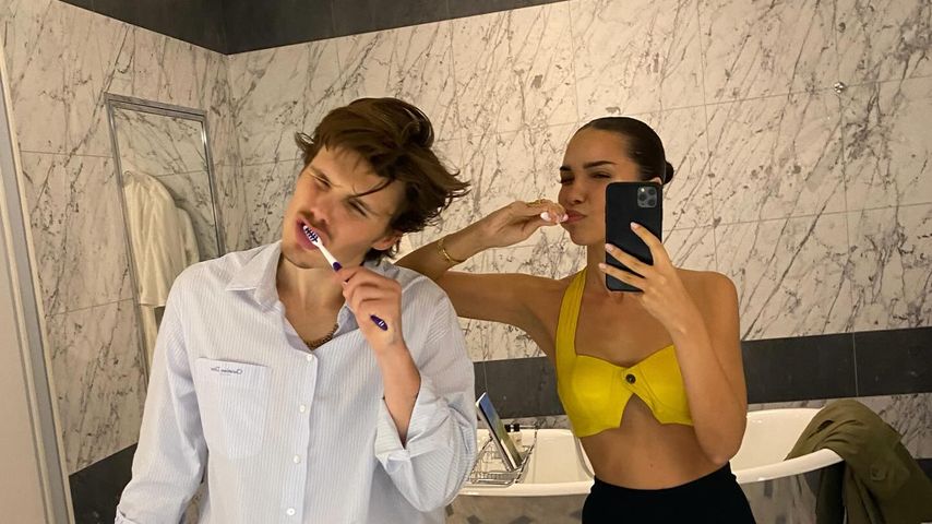 Cruz Beckham und Jackie Apostel, Sänger