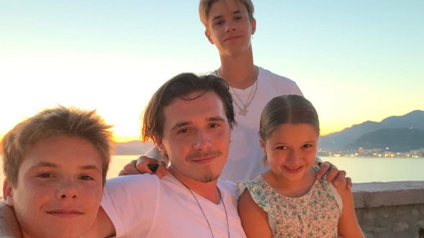 Süße 17 Jahre: So gratulieren Beckhams Geburtstagskind Romeo