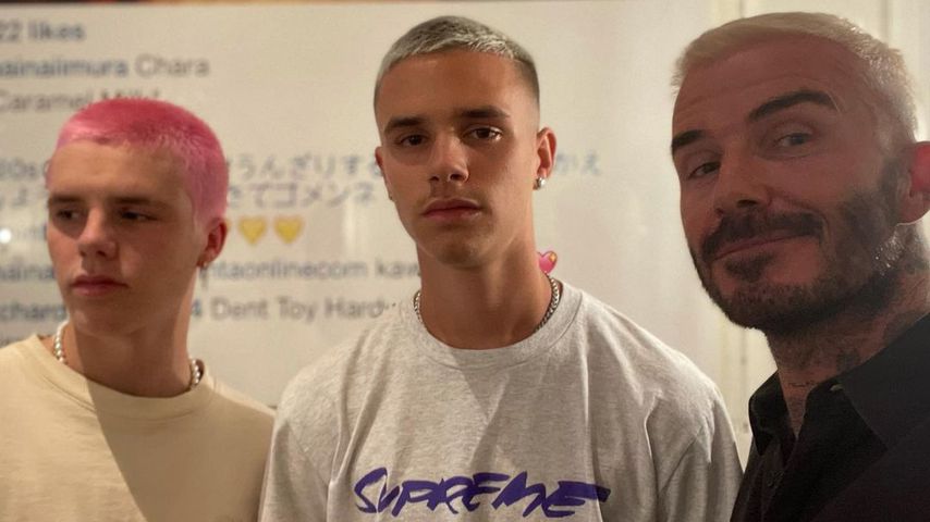 Raspelkurz: Die Beckham-Jungs wagen eine haarige Veränderung