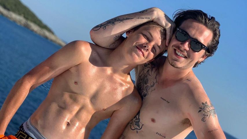Cruz und Brooklyn Beckham