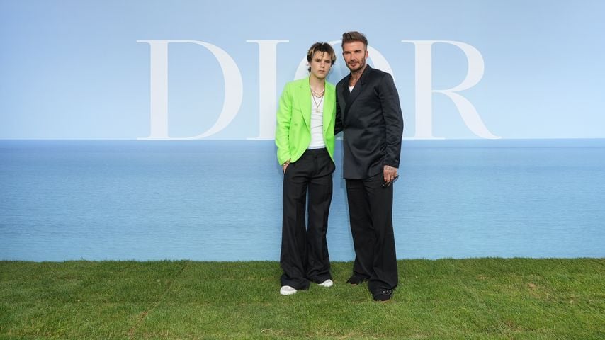 Cruz und David Beckham im Juni 2023 in Paris