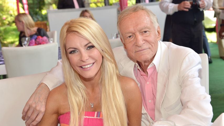 Crystal Harris und Hugh Hefner beim Playmate Of The Year Lunch 2013