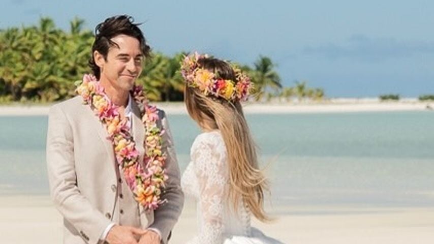 Crystal Hefner mit James Ward bei ihrer Hochzeit, April 2026