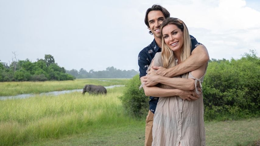 Crystal Hefner und ihr Partner James, April 2025