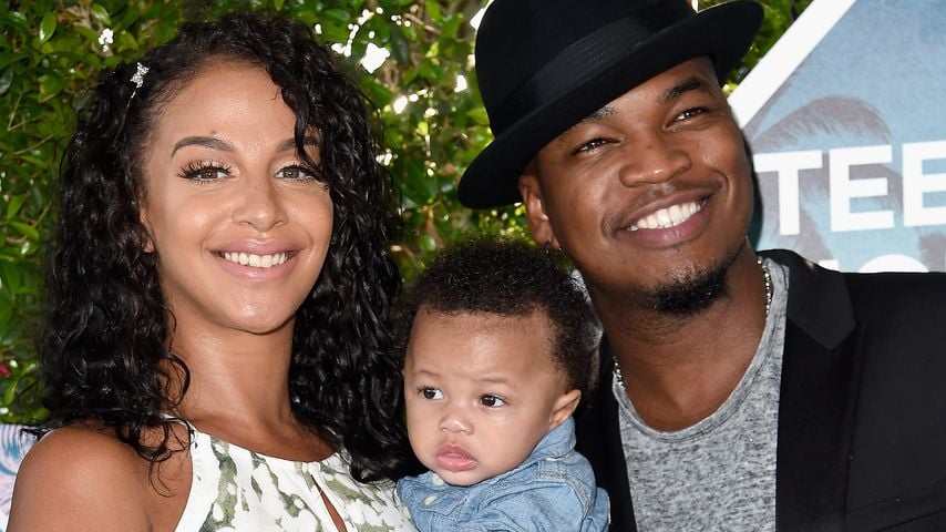 Crystal Renay und Ne-Yo mit ihrem Sohn Shaffer bei den Teen Choice Awards 2016
