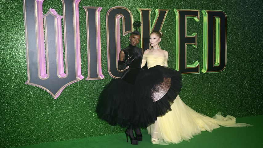 Cynthia Erivo und Ariana Grande bei der "Wicked"-Premiere in London, November 2024