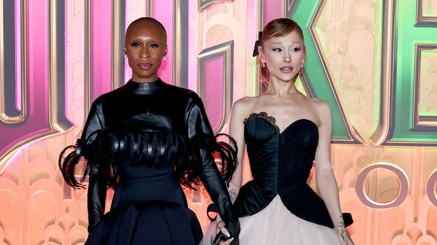Cynthia Erivo und Ariana Grande bei der New-York-Premiere von "Wicked: For Good!" im David Geffen Hall am 17. November 2025