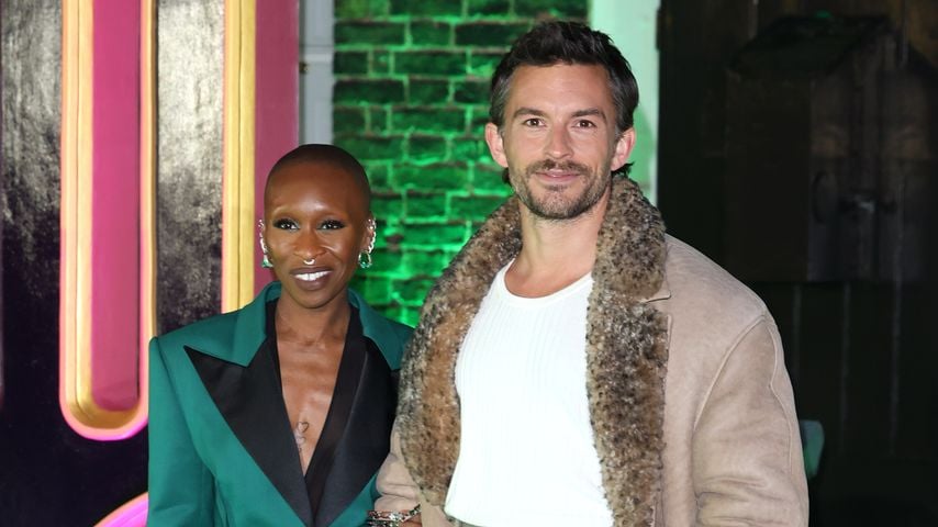 Die "Wicked"-Darsteller Cynthia Erivo und Jonathan Bailey in London