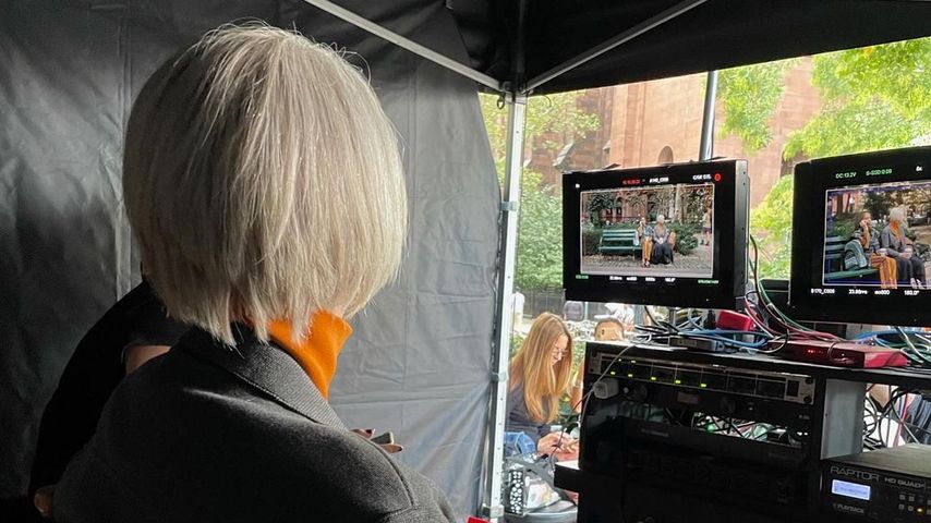 Cynthia Nixon am "And Just Like That..."-Set