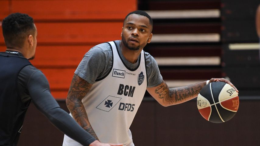D.J. Cooper im Training