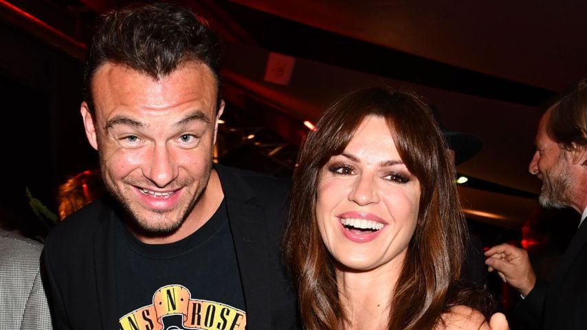 Dag-Alexis Kopplin und Natalia Avelon beim Deutschen Schauspielpreis
