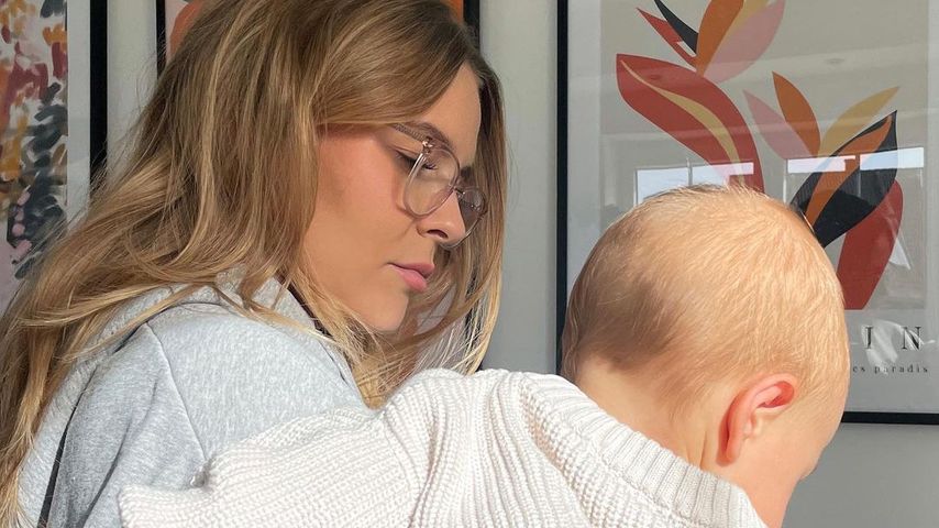 Dagi Bee mit ihrem Sohn Nelio