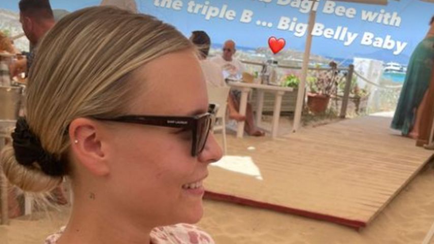Dagi Bee während ihrer Schwangerschaft