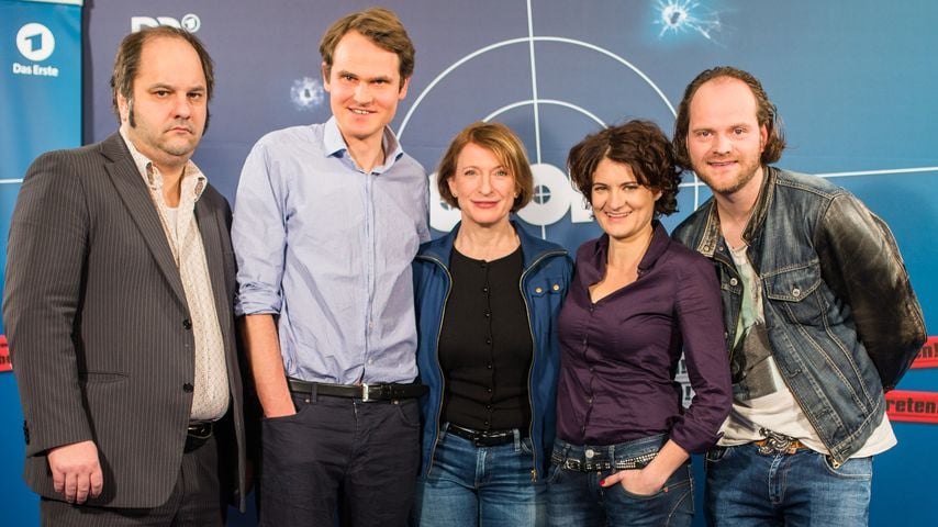 Dagmar Manzel und ihre "Tatort"-Co-Stars, 2015