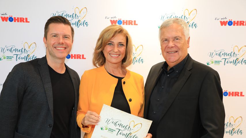 Dagmar Wöhrl mit ihrem Mann Hans-Rudolf (rechts) und ihrem Sohn Christian
