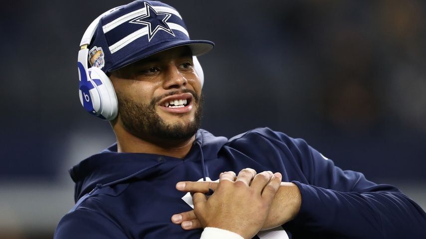Dak Prescott in Arlington, November 2019