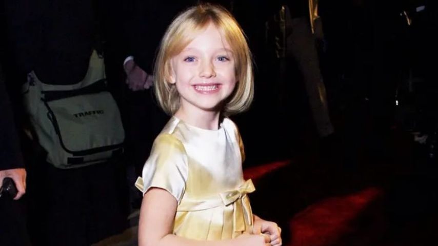 Dakota Fanning bei der "Ich bin Sam"-Premiere, 2001