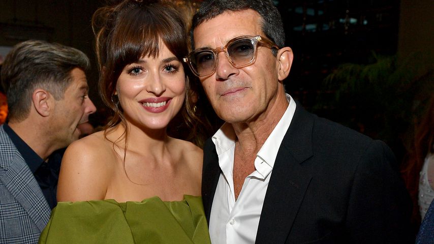 Dakota Johnson und Antonio Banderas