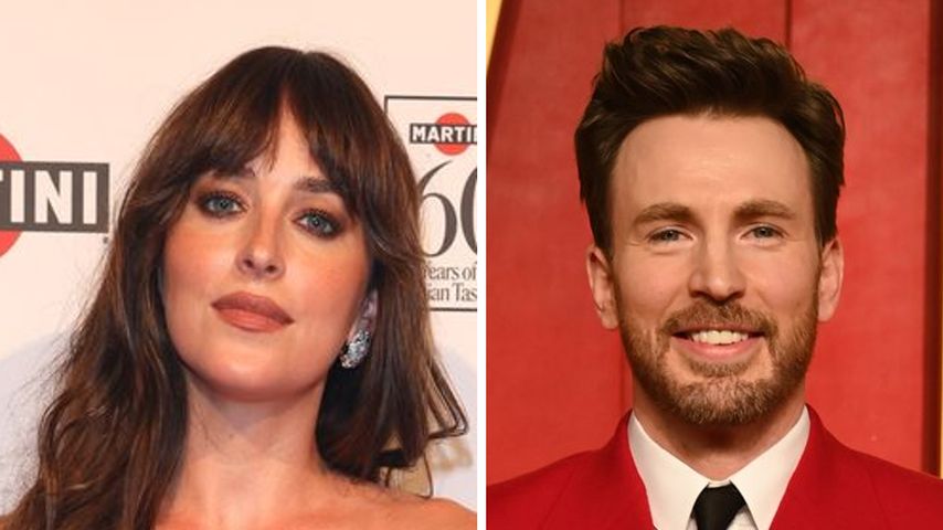 Dakota Johnson und Chris Evans knutschen bei Dreharbeiten!