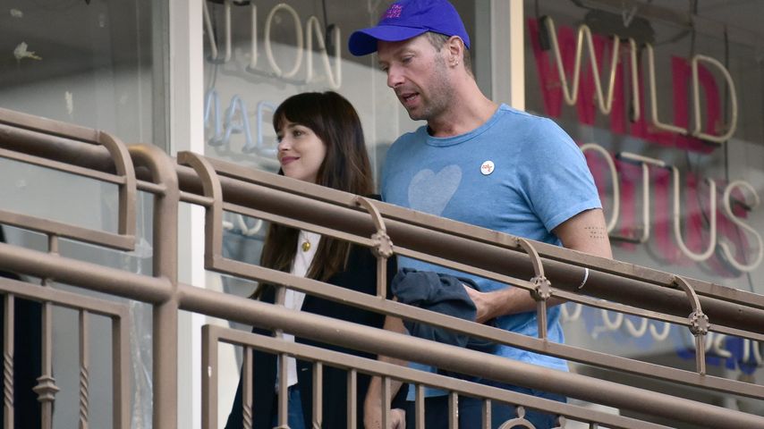 Dakota Johnson und Chris Martin im Mai 2022
