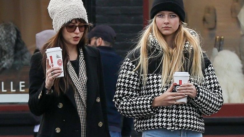 Dakota Johnson und Apple Martin in Aspen
