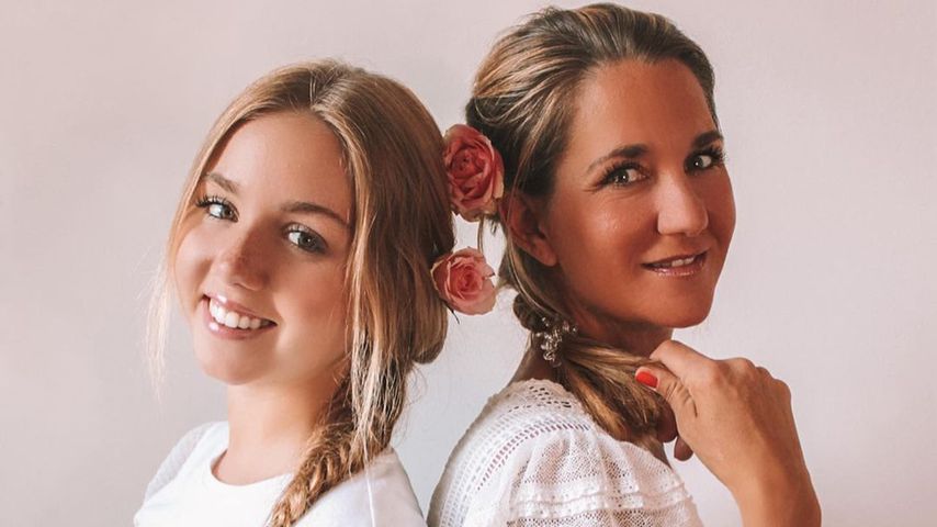 Dalia Mya und ihre Mutter Dascha Lehmann im April 2020