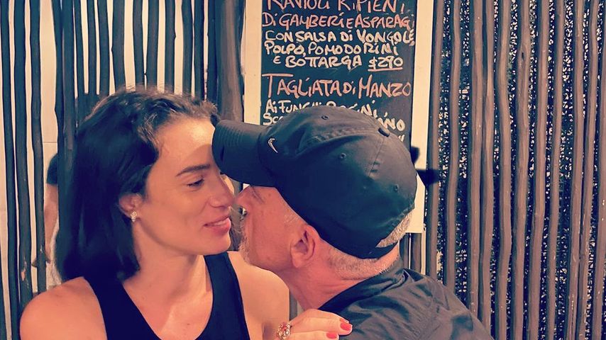 Dalila Gelsomino und Eros Ramazzotti im August 2023