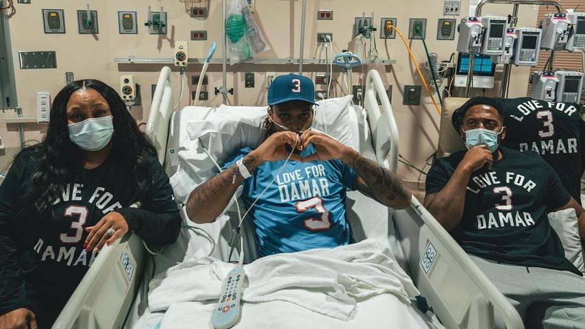 Damar Hamlin meldet sich aus dem Krankenhaus