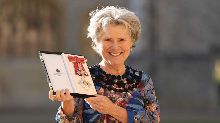 Dame Imelda Staunton bei einer Ehrung im Schloss Windsor 2024
