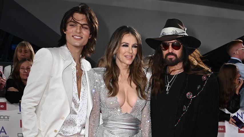 Wegen Billy Ray? Liz Hurley distanziert sich von Sohn Damian