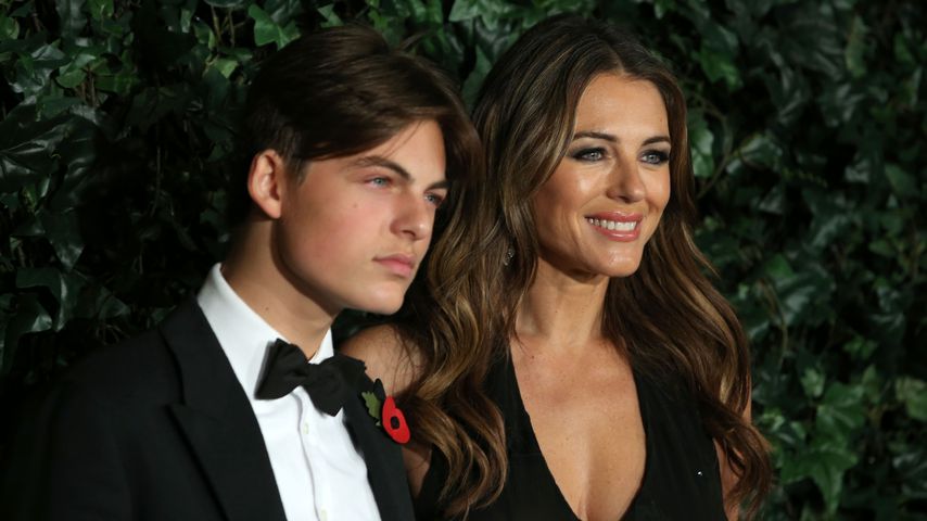 Damian und Liz Hurley