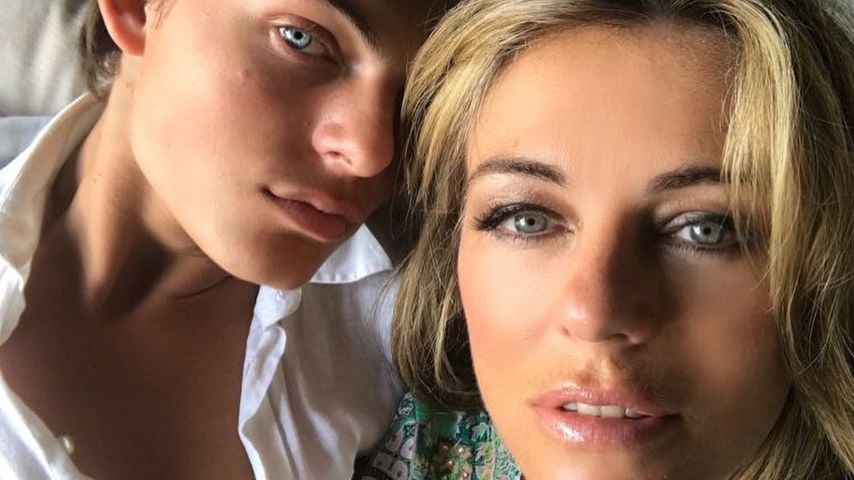 Damian und Liz Hurley